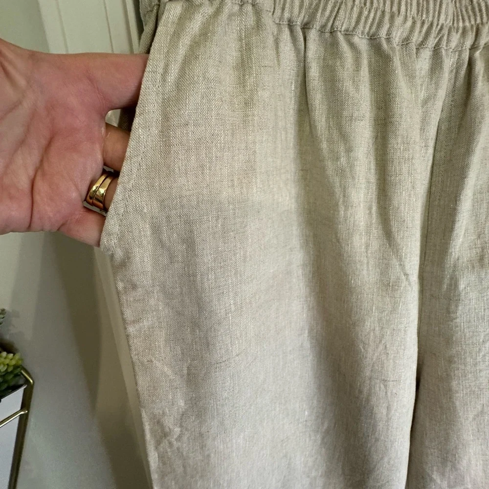 2 Piece XL Linen Bundle Top and Pants - Picture 7 of 12